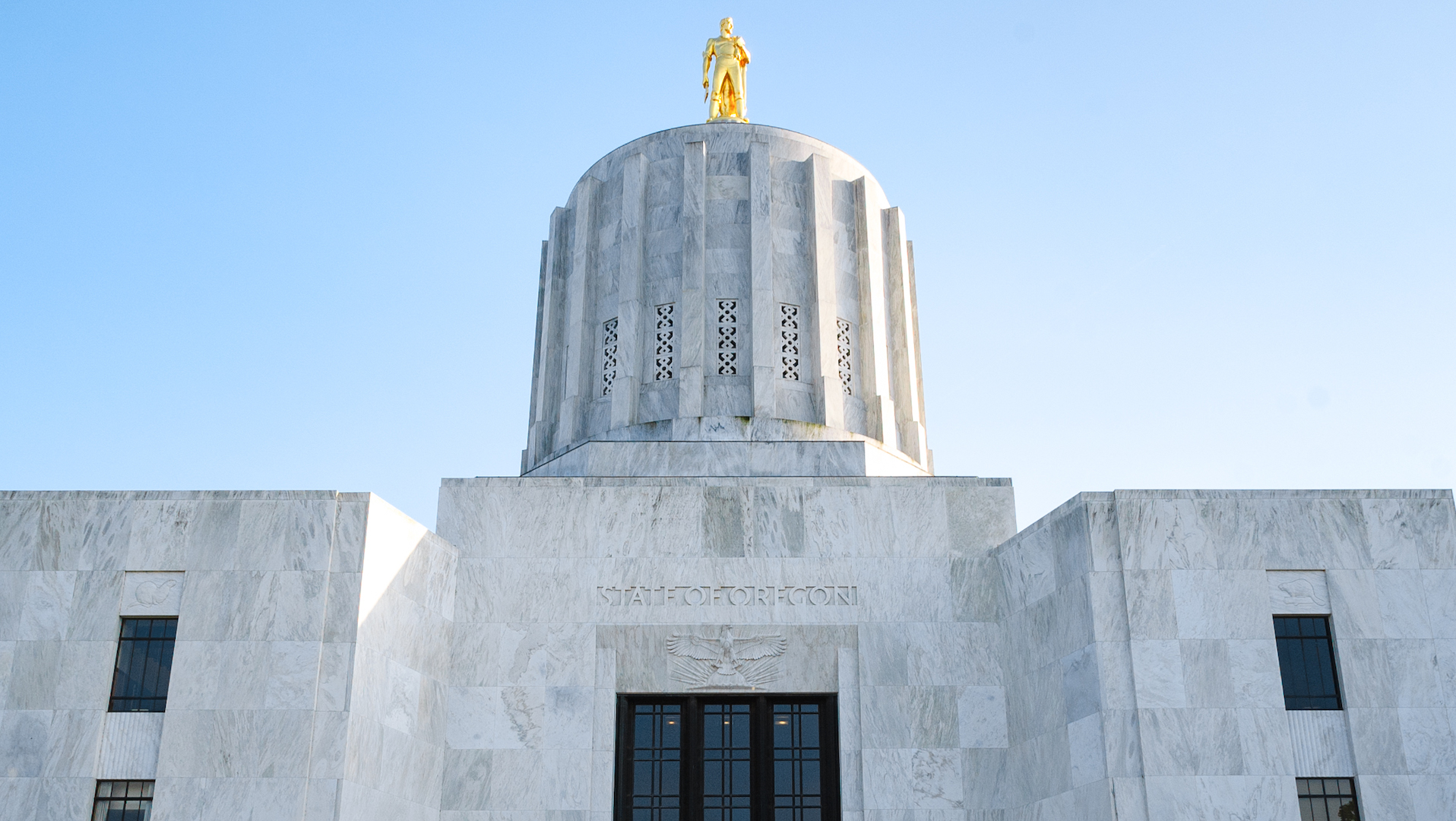 The Oregon State Capitol in Salem.