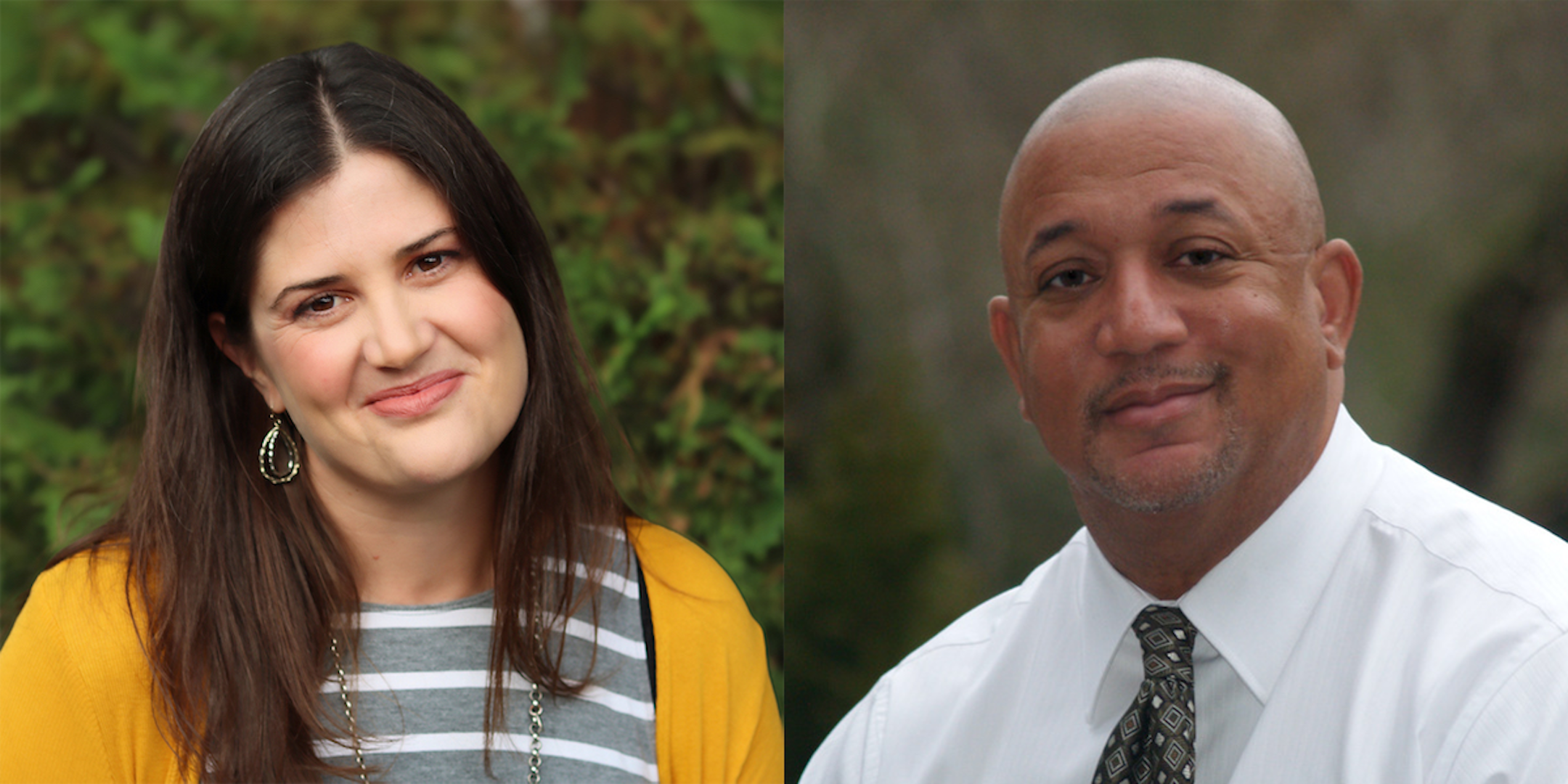 Jessie DuBose (left) and D.L. Richardson (right) join the FBO Board of Directors.