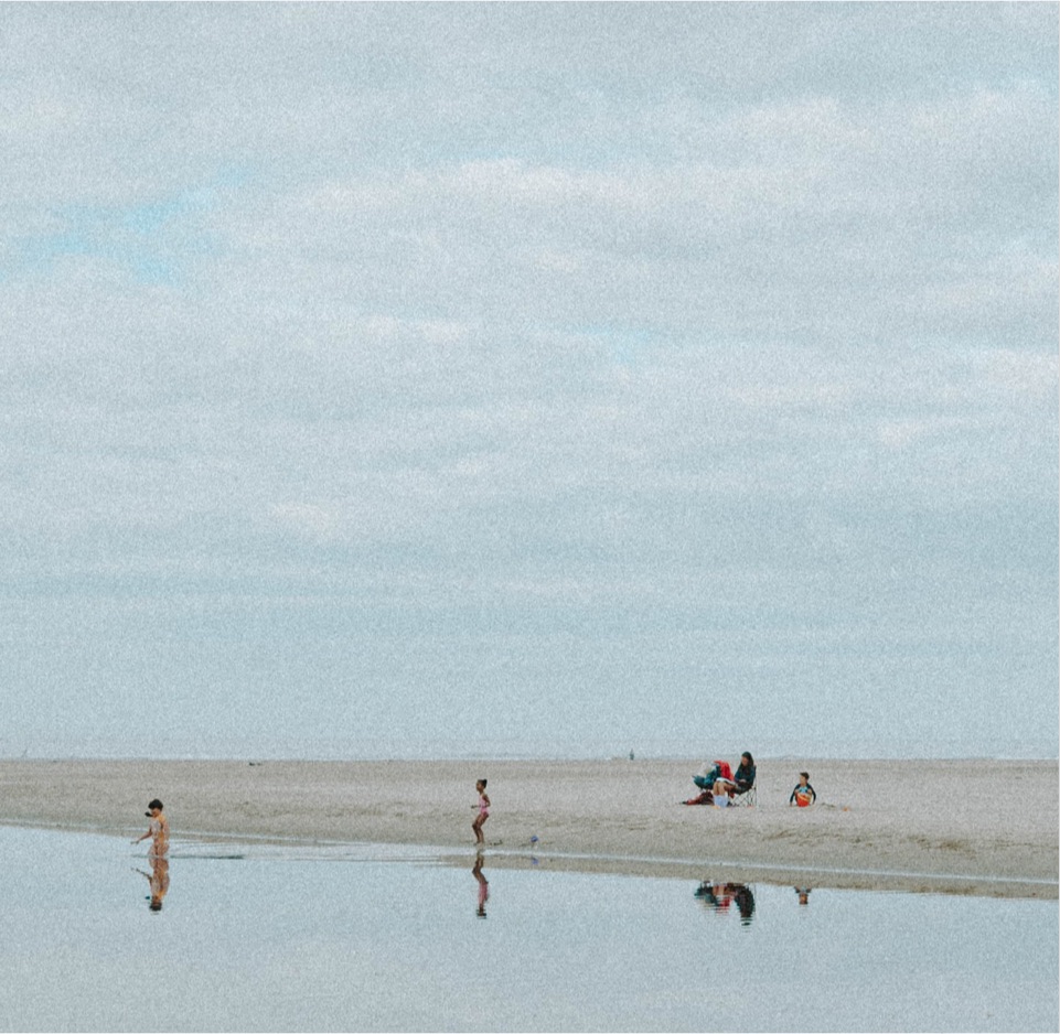 Kids play on the Oregon coast as education is virtual.